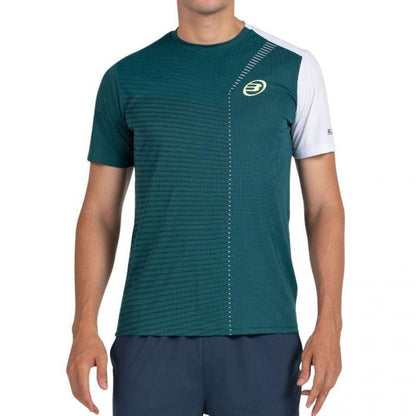 Camiseta Bullpadel Llico Verde Oscuro