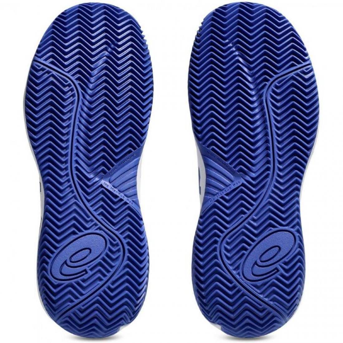 Zapatillas Asics Gel Resolution X Clay GS Blanco Azul Cobalto Junior