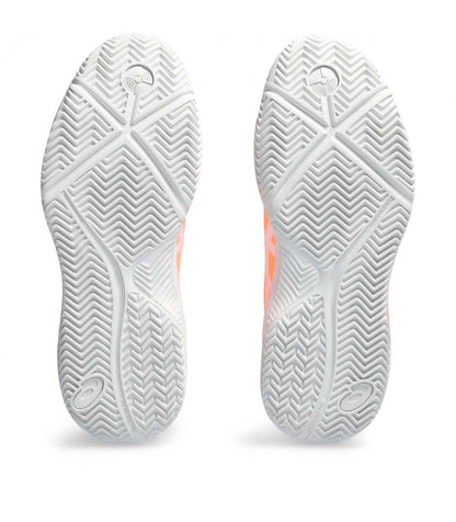 Zapatillas Asics Gel Dedicate 8 Padel Naranja Blanco Mujer