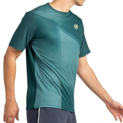 Camiseta Bullpadel Lagar Verde Oscuro