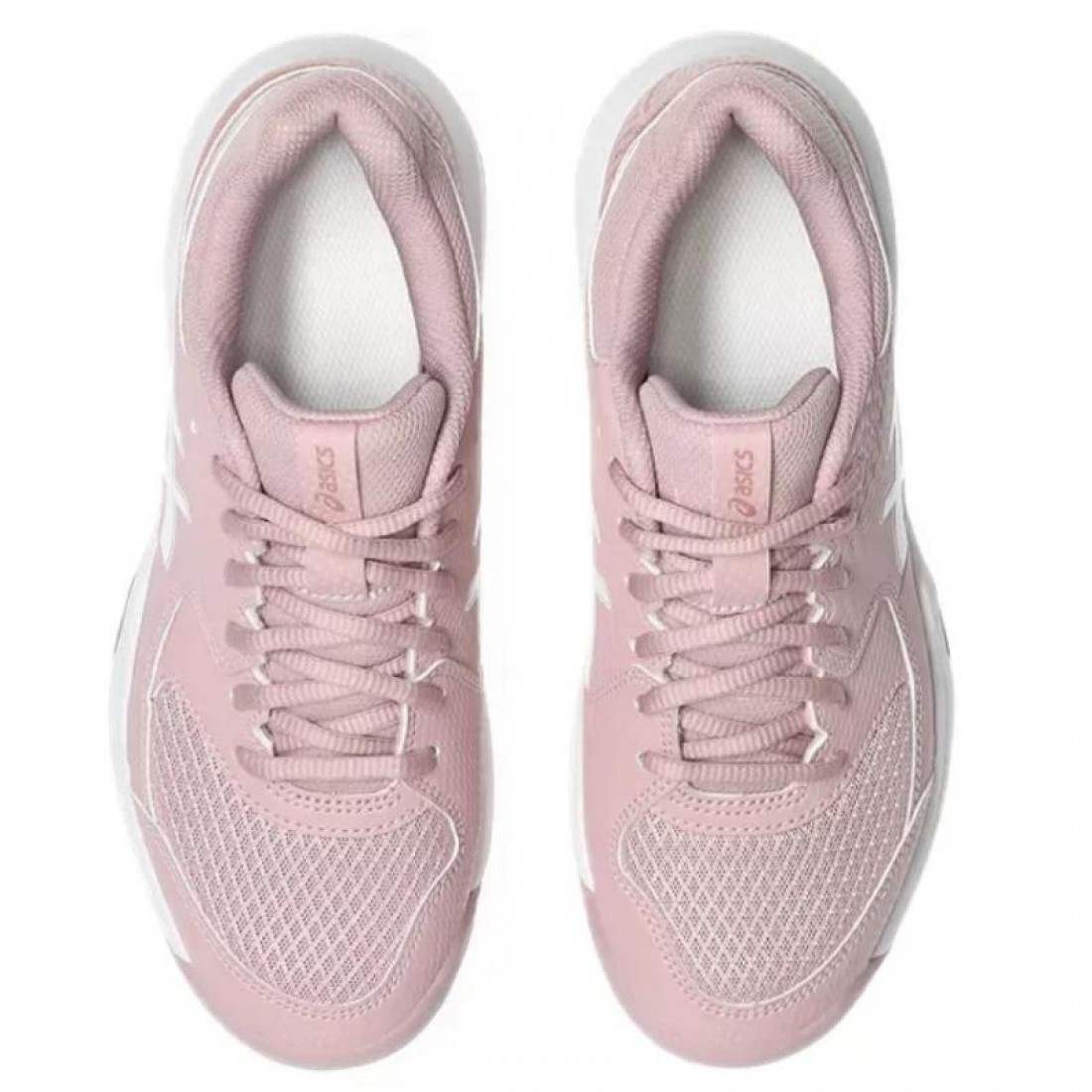 Zapatillas Asics Gel Dedicate 8 Clay Rosa Morganita Blanco Mujer