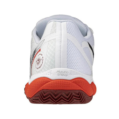 Zapatillas de Pádel Mizuno Wave Enforce Court Clay Blanco Rojo