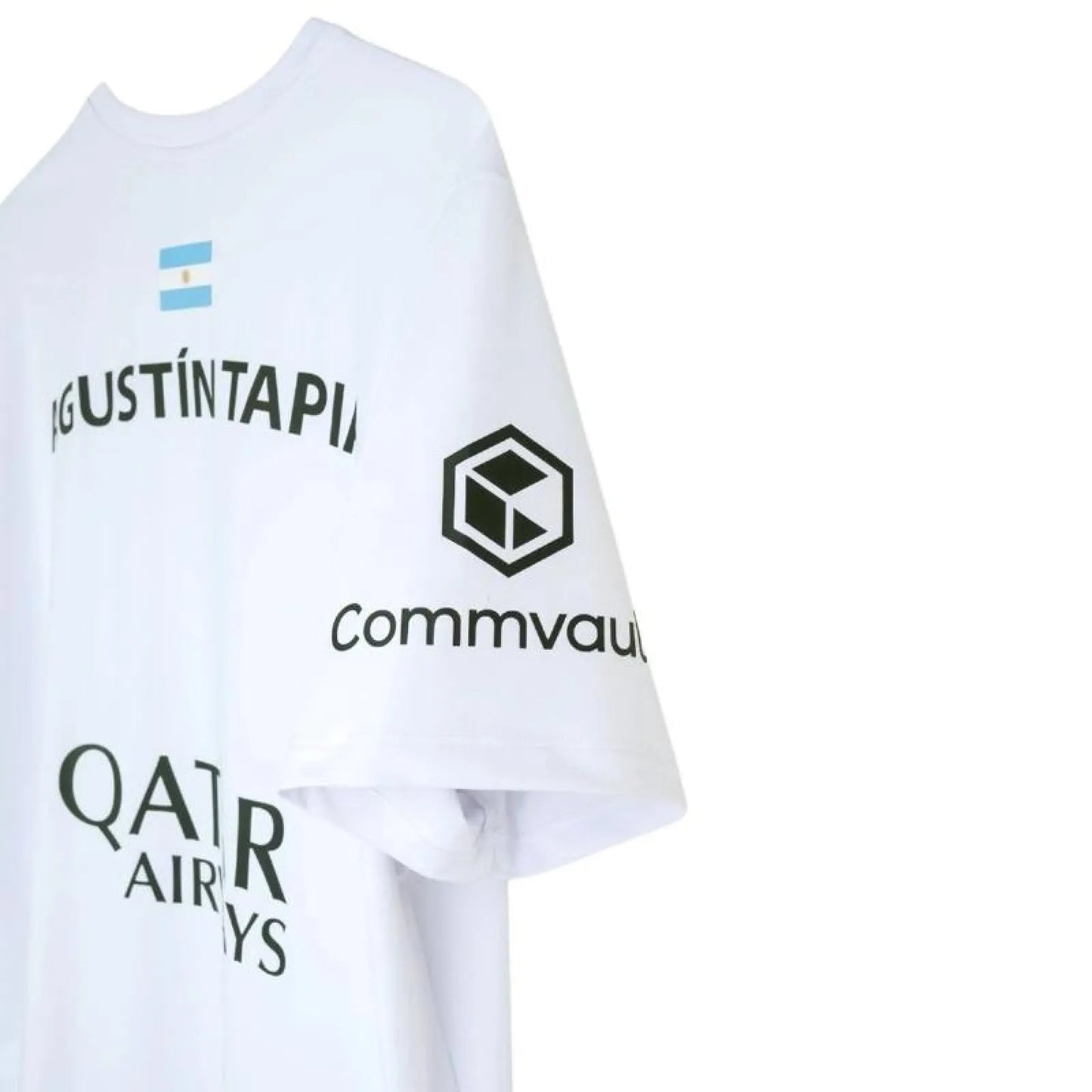 Camiseta Nox Agustin Tapia Sponsors AT10 Blanco 2026