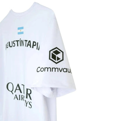 Camiseta Nox Agustin Tapia Sponsors AT10 Blanco 2026