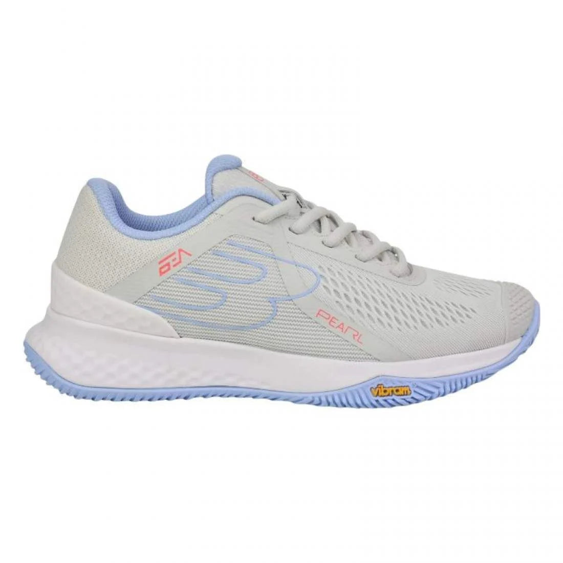 Zapatillas Bullpadel Bea Gonzalez Pearl Vibram 25I Gris Claro Mujer
