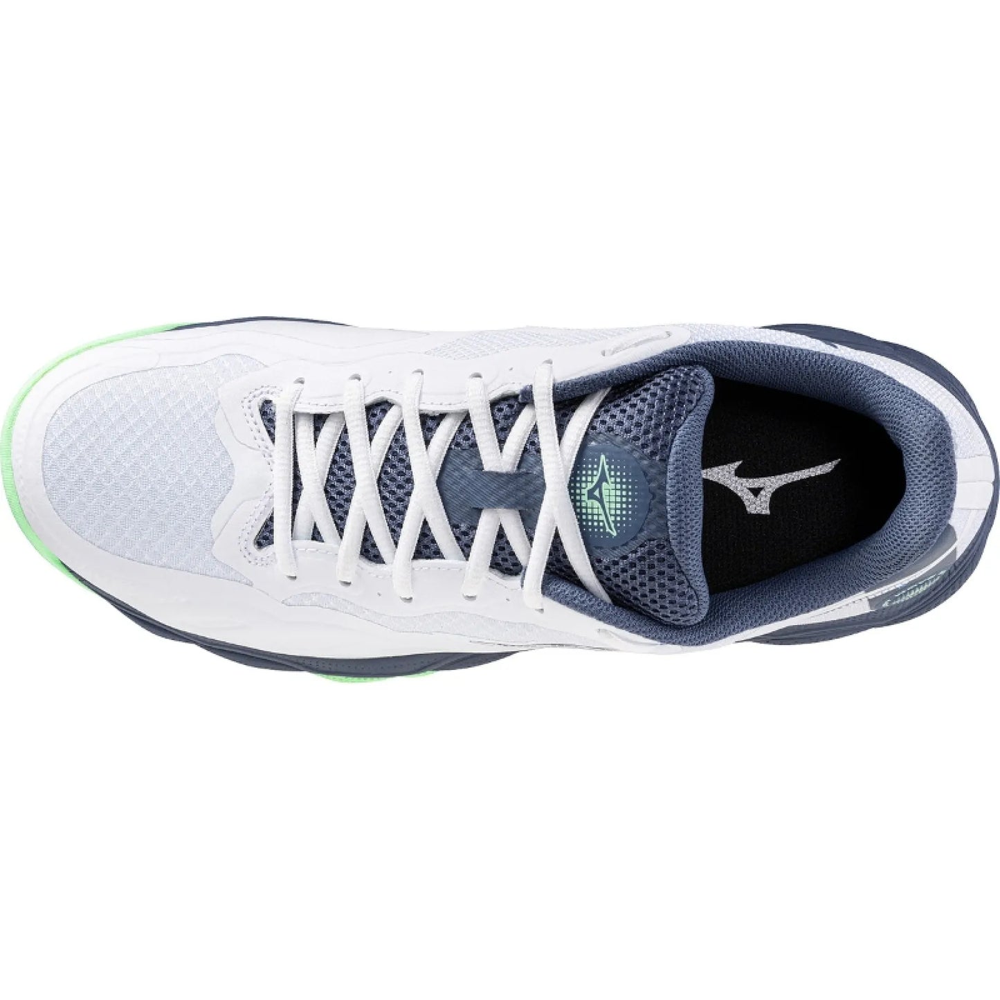 Zapatillas Mizuno Wave Enforce Court Clay Blanco Verde Azul