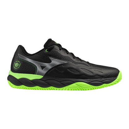 Zapatillas de Pádel Mizuno Wave Enforce Court Padel Negro Verde
