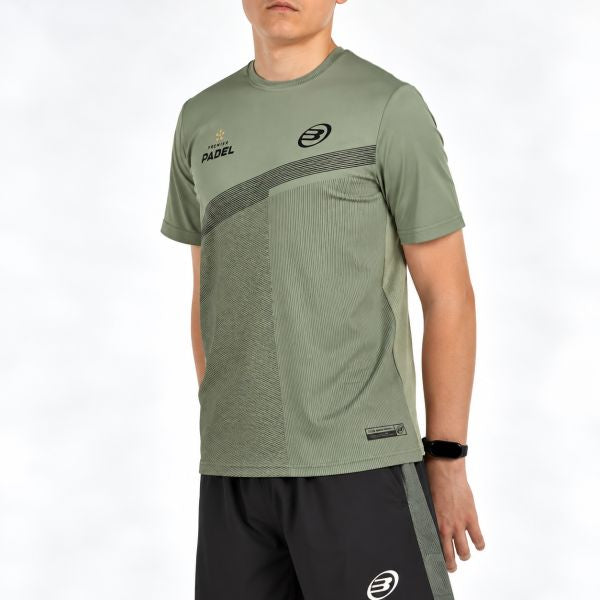 Camiseta Bullpadel Premier Padel Patos Kaki Junior