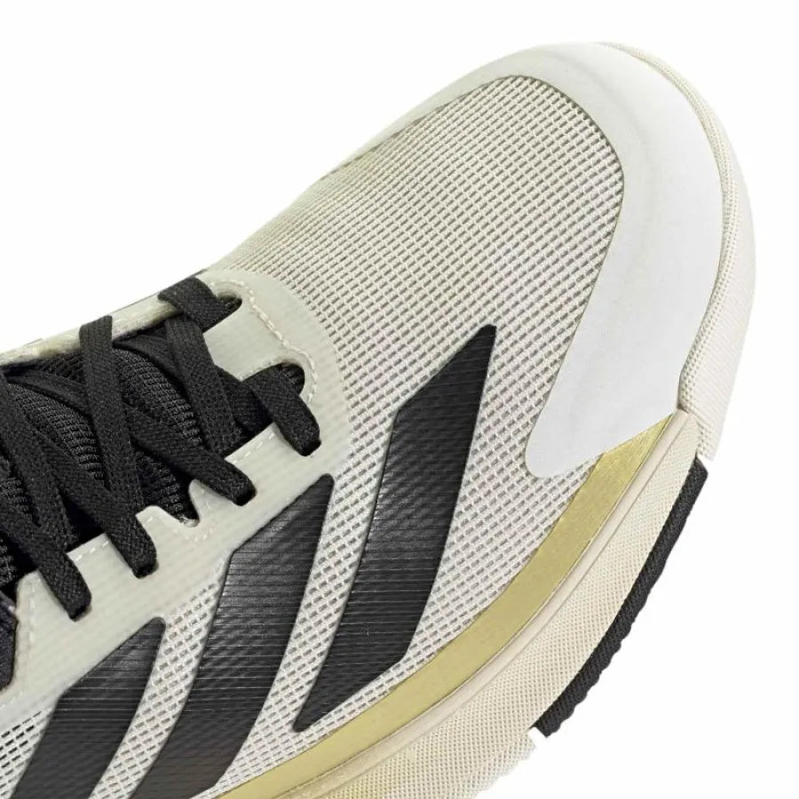 Zapatillas Adidas Crazyquick Boost Padel Blanco Negro Oro