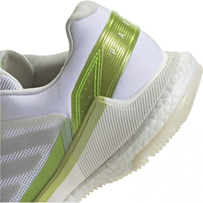 Zapatillas Adidas Crazyquick Padel Blanco Lucid Limon Mujer