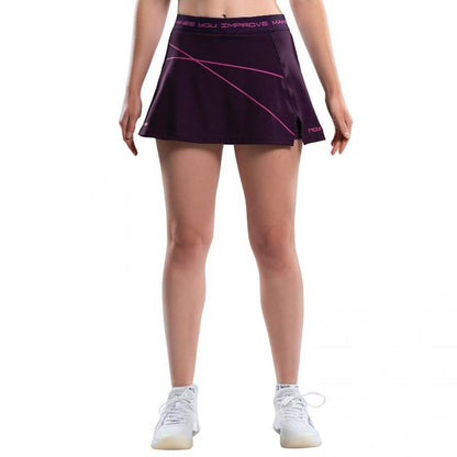 Falda Nox Pro Morado Oscuro