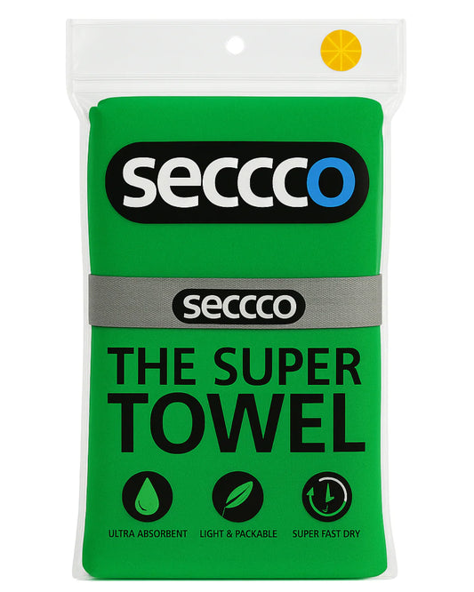 Toalla Seccco The Super Towel - Lucky Green