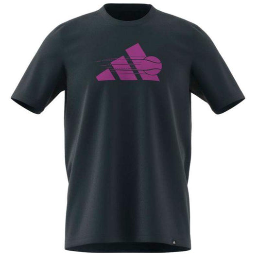 Camiseta Adidas Club Graphic Azul Aurora