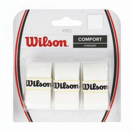 Blister Wilson Overgrips Pro Blanco 3 Unidades