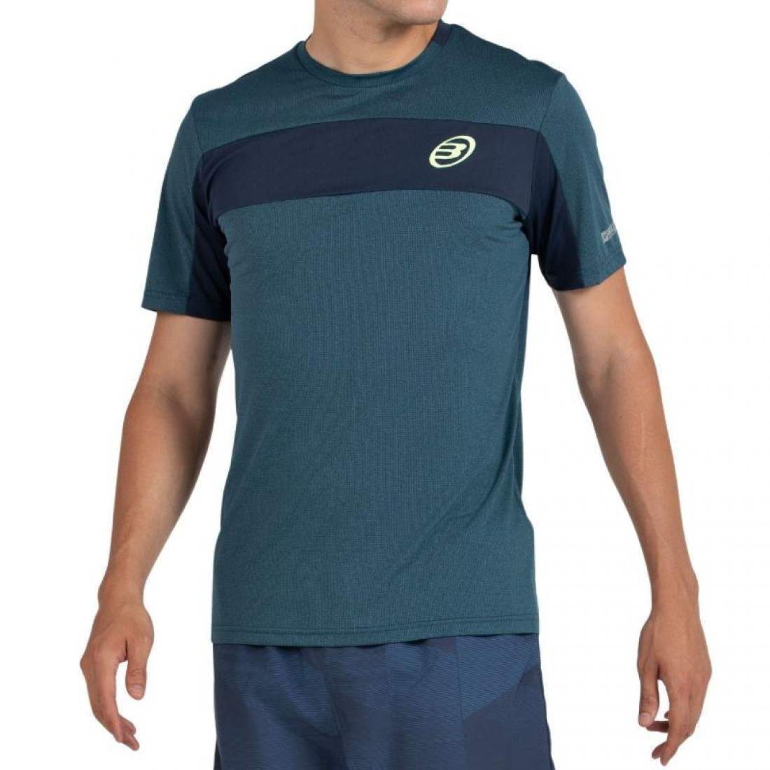 Camiseta Bullpadel Libio Verde Oscuro Vigore