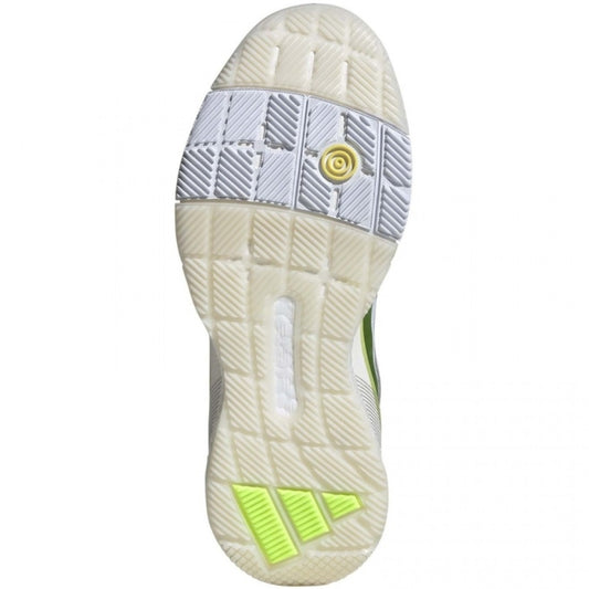 Zapatillas Adidas Crazyquick Padel Blanco Lucid Limon Mujer