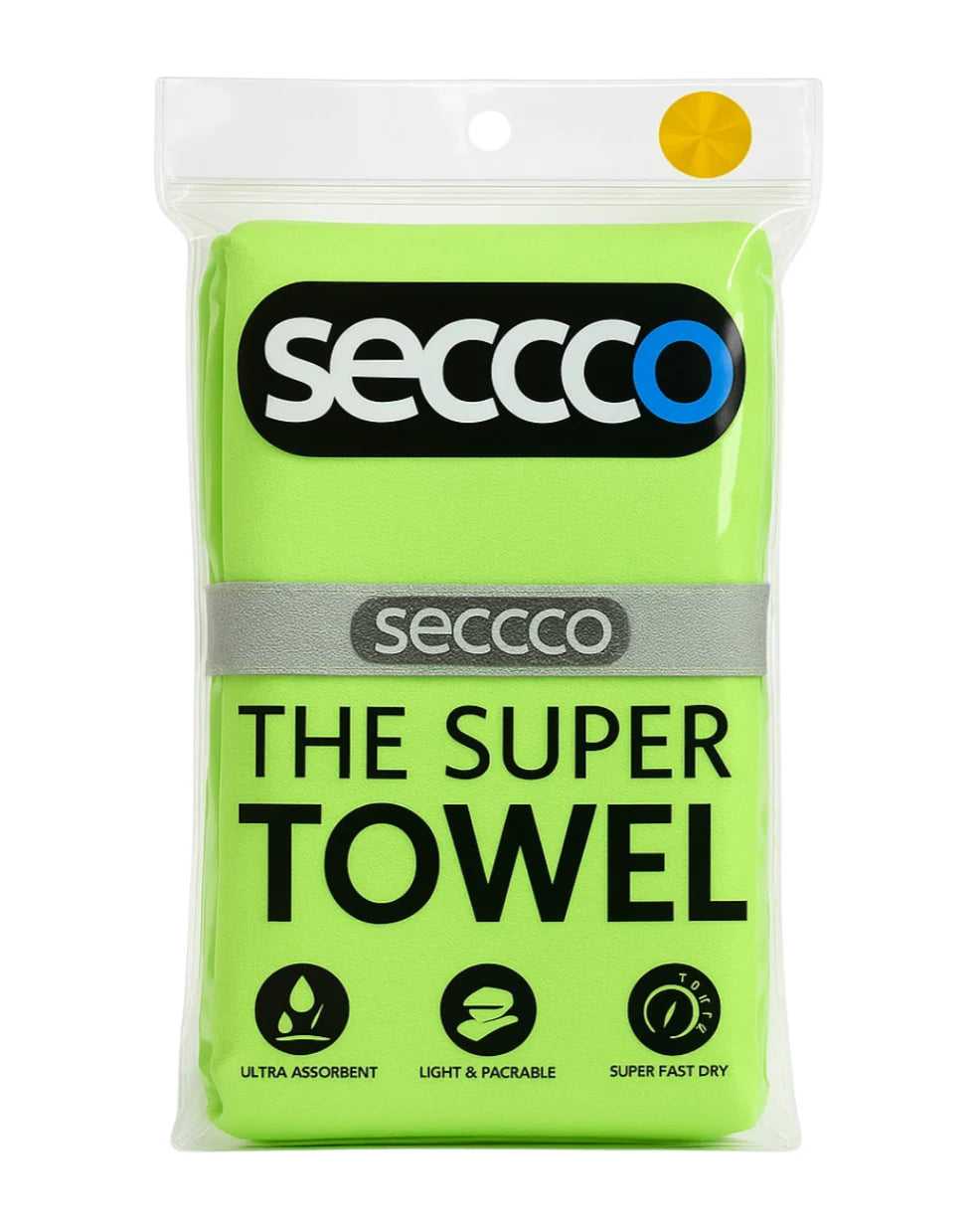 Toalla Seccco The Super Towel - Green Perico 2.0
