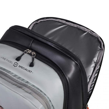 Mochila Bullpadel Paquito Navarro Hack BPM26002 Gris Verdoso