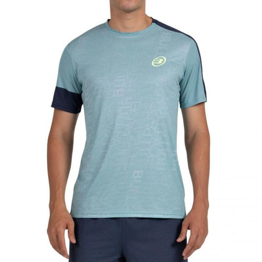 Camiseta Bullpadel Leido Verde Azulado