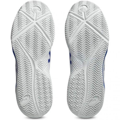 Zapatillas Asics Gel Dedicate 8 Padel Blanco Azul Cobalto