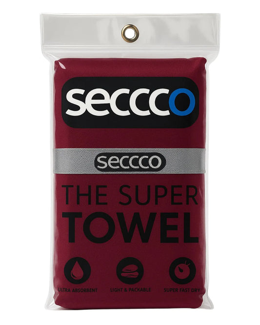 Toalla Seccco The Super Towel - Vinotinto