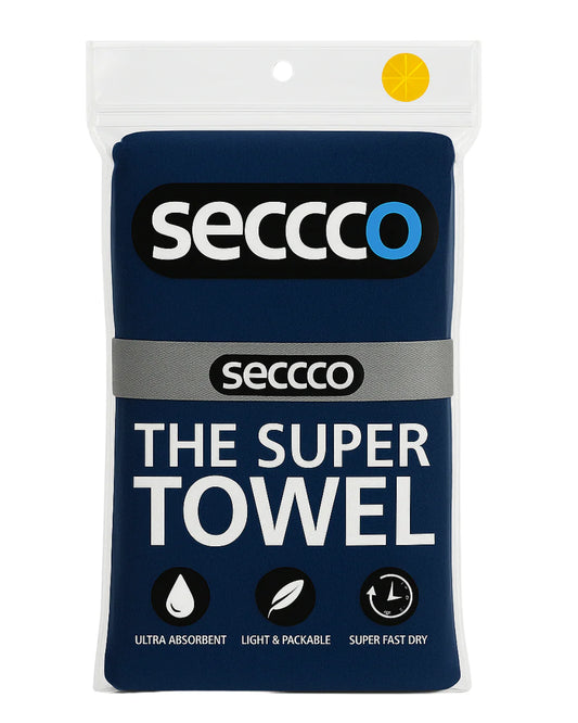 Toalla Seccco The Super Towel - Navy Blue