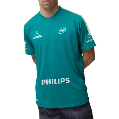 Camiseta Bullpadel Di Nenno Montse Verde Azulado Vigore