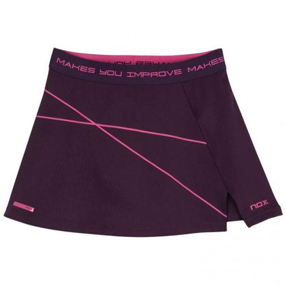 Falda Nox Pro Morado Oscuro