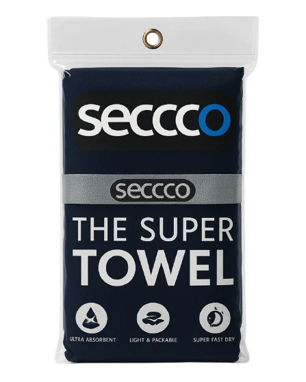 Toalla Seccco The Super Towel - Dark Grey