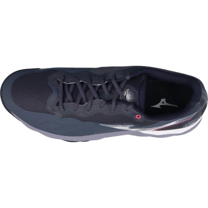 Zapatillas de Pádel Mizuno Wave Enforce Court Clay Gris Blanco Azul