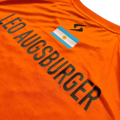 Camiseta Siux Leo Augsburger Club 26 Naranja