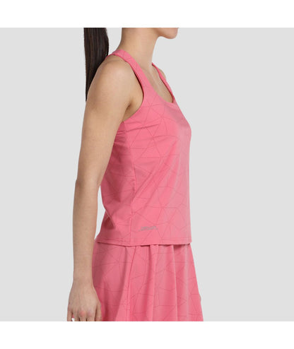 Camiseta Bullpadel Gemma Triay Estas Geranio