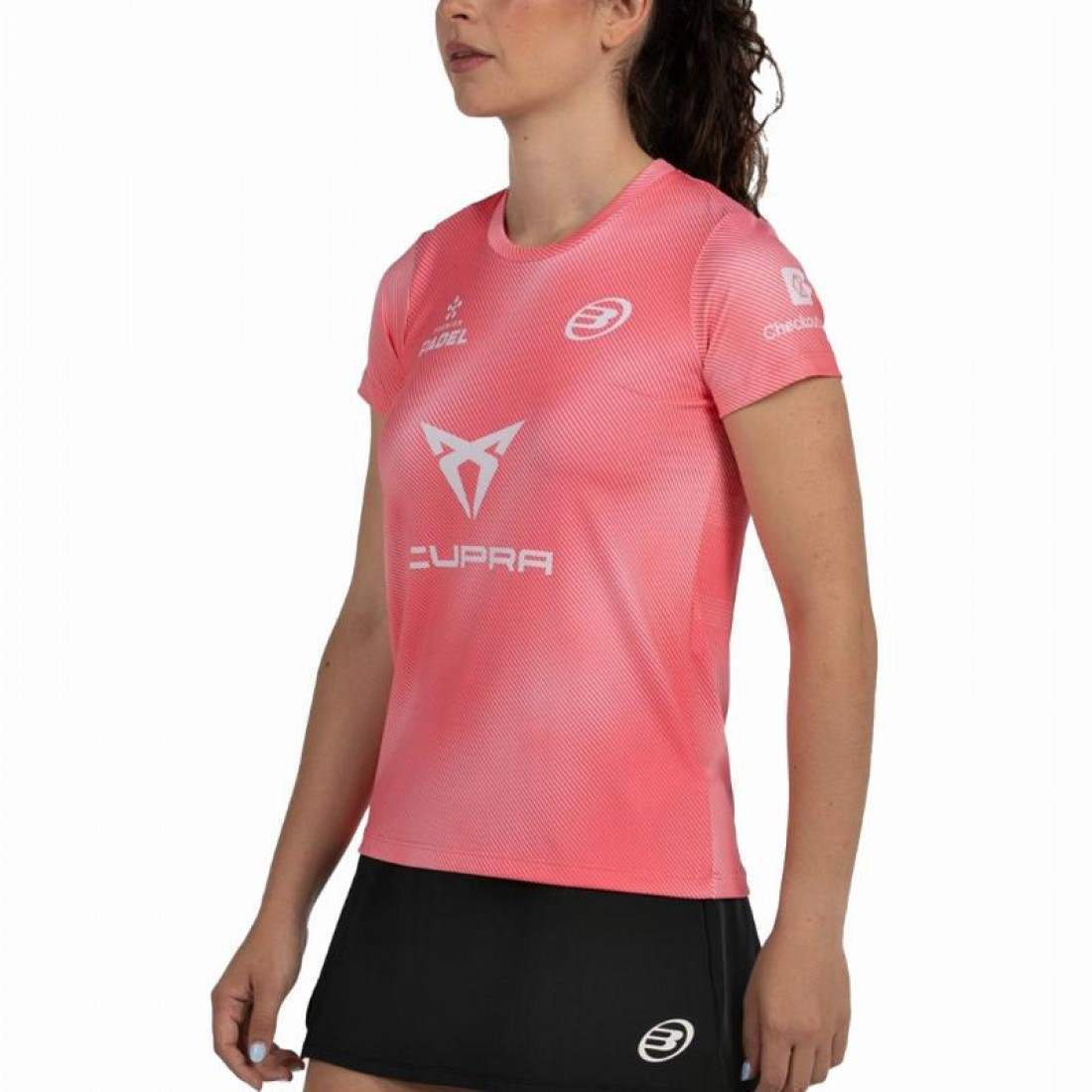Camiseta Bullpadel Delfi Brea Premier Padel Dan Chicle