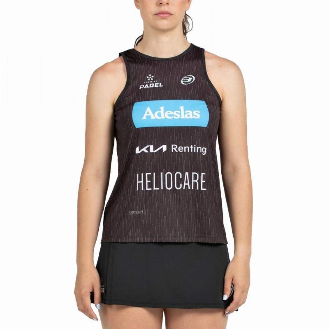 Camiseta Bullpadel Gemma Triay Premier Padel Abure Negro