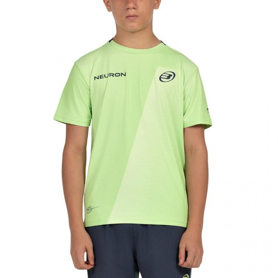 Camiseta Bullpadel Chingotto 25I Limon Junior