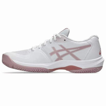 Zapatillas Asics Game FF Clay Blanco Rosa Morganita Mujer