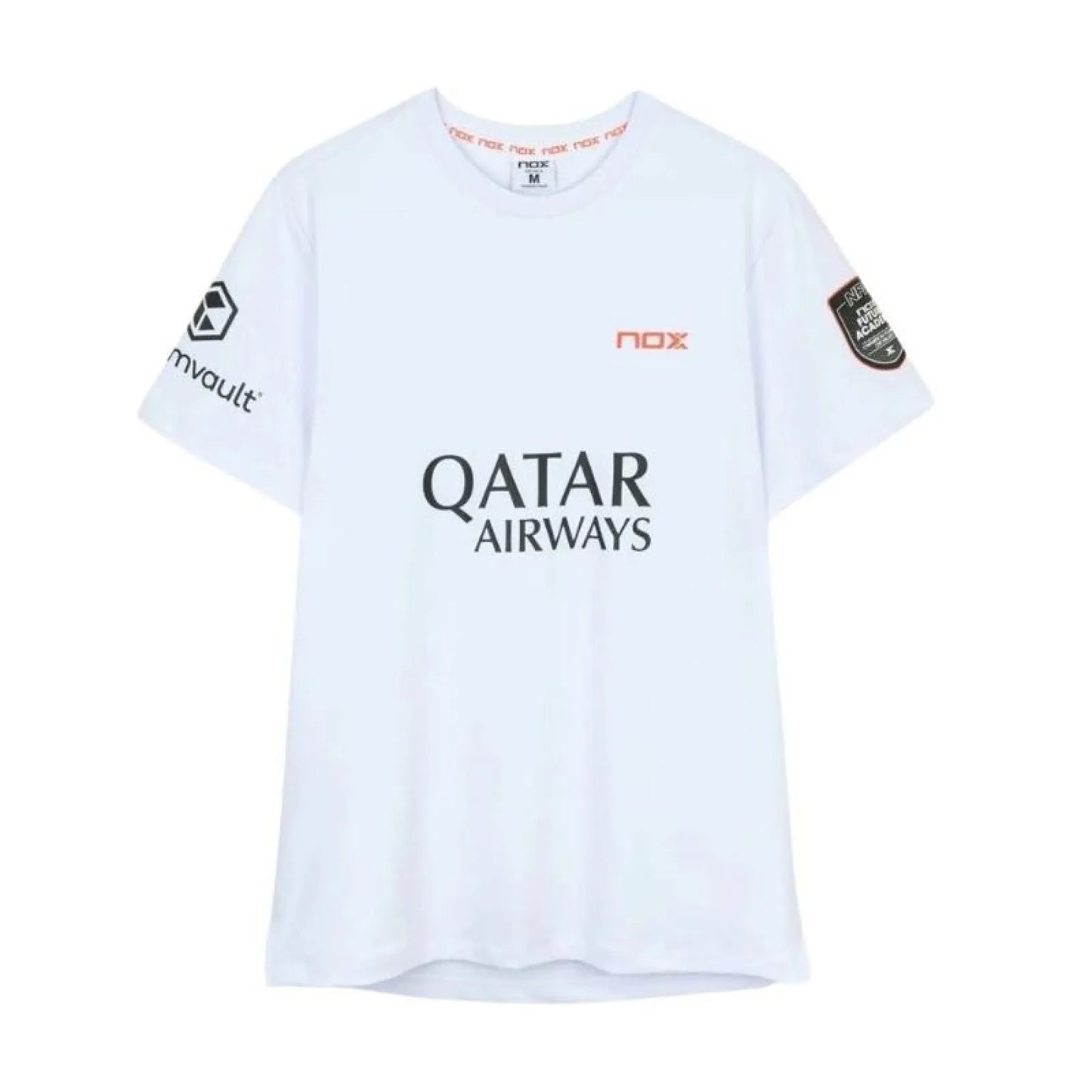 Camiseta Nox Agustin Tapia Sponsors AT10 Blanco 2026
