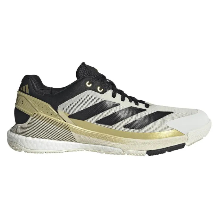 Zapatillas Adidas Crazyquick Boost Padel Blanco Negro Oro
