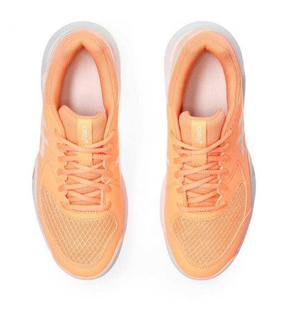 Zapatillas Asics Gel Dedicate 8 Padel Naranja Blanco Mujer