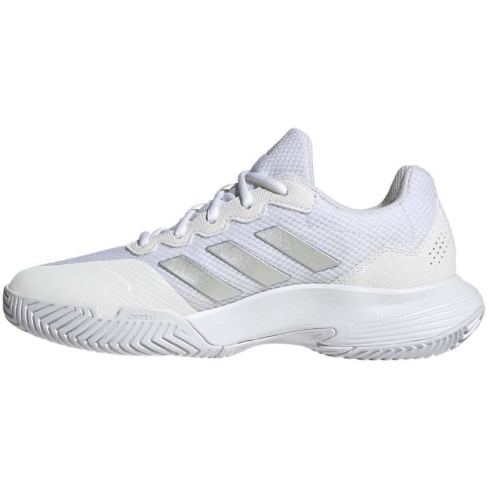 Zapatillas Adidas GameCourt 2 Blanco Plata Metal