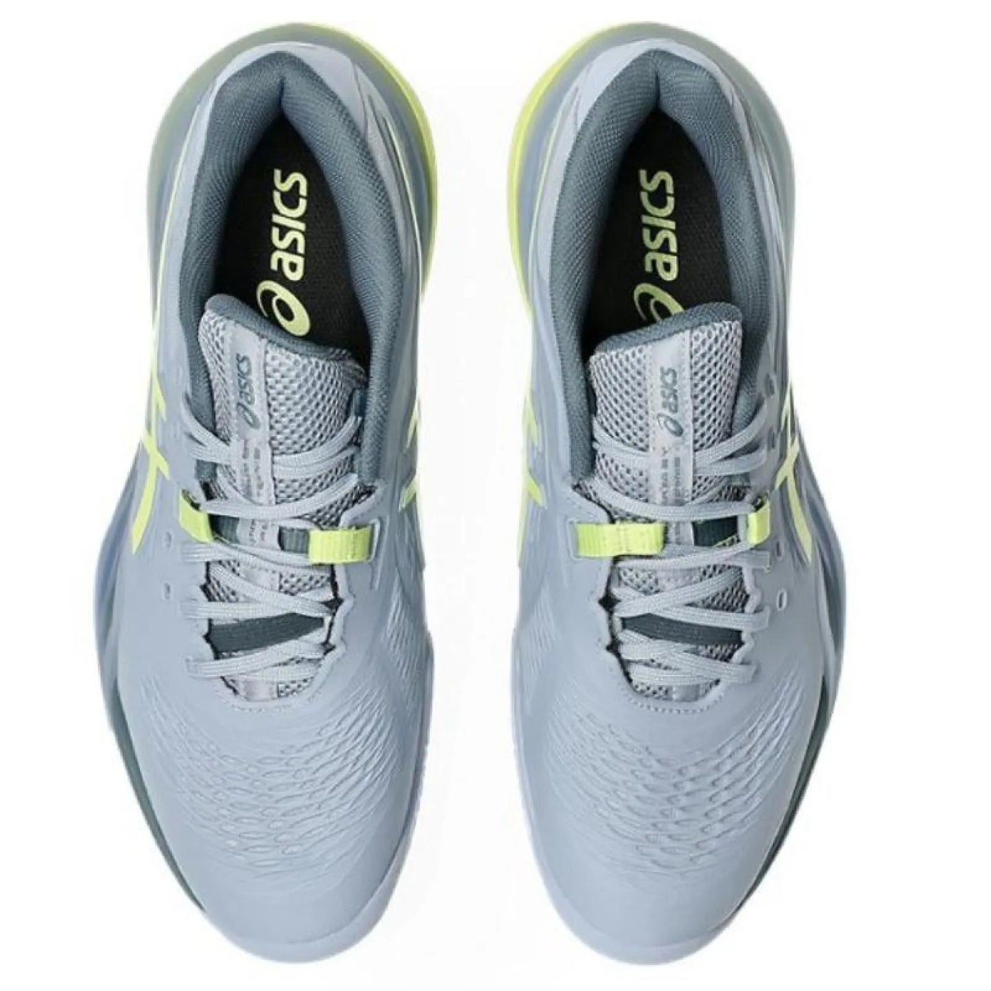 Zapatillas Asics Gel Resolution X Clay Gris Verde Pistacho