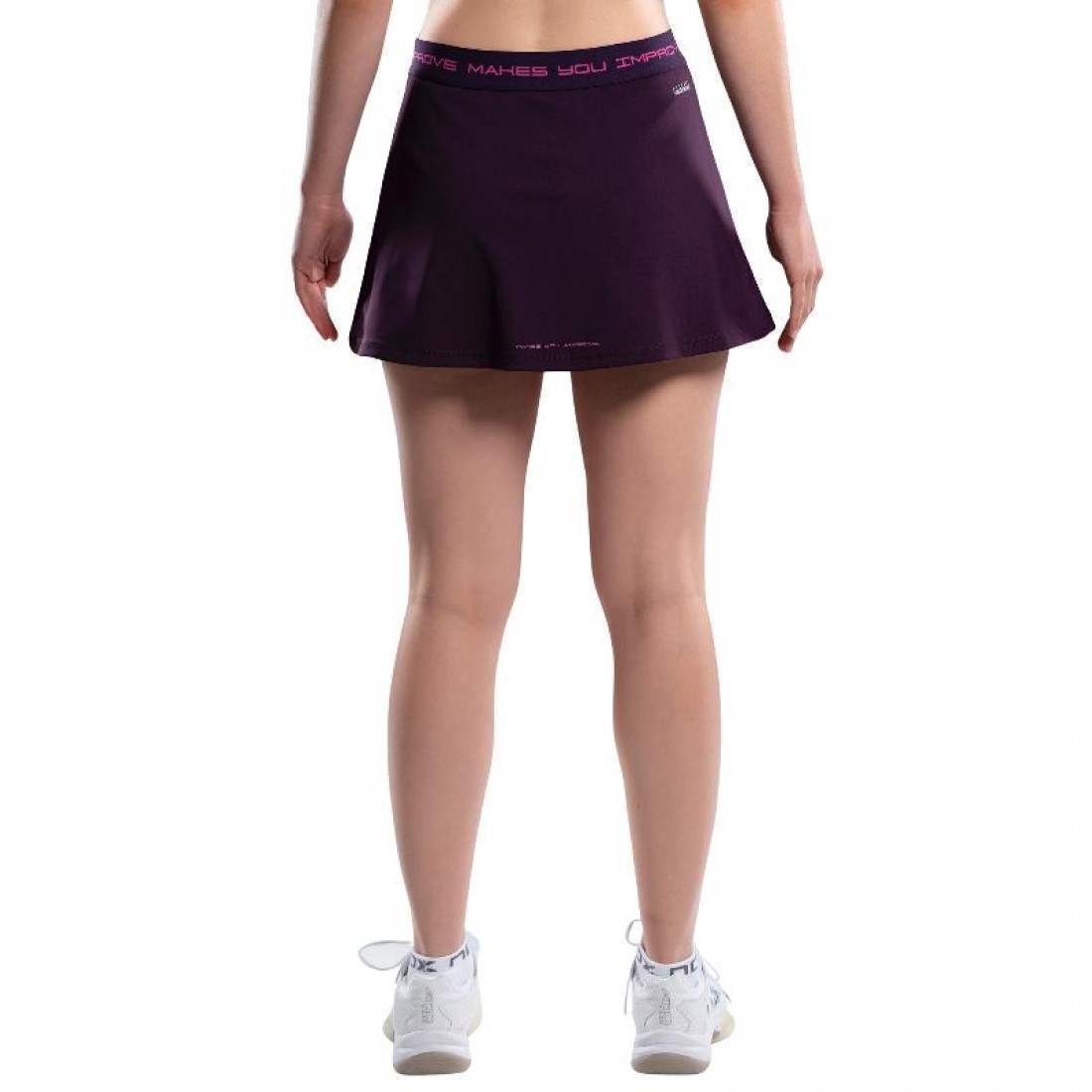 Falda Nox Pro Morado Oscuro