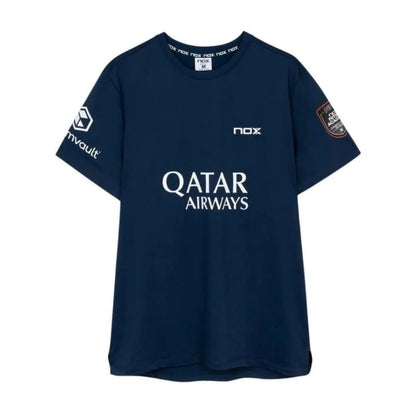 Camiseta Nox Agustin Tapia Sponsors AT10 Azul Oscuro 2026