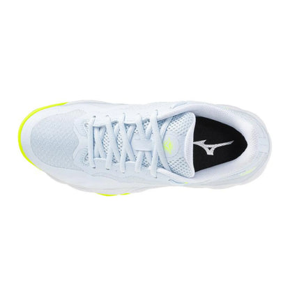 Zapatillas Mizuno Wave Enforce Court Clay Azul Claro Fluor Mujer