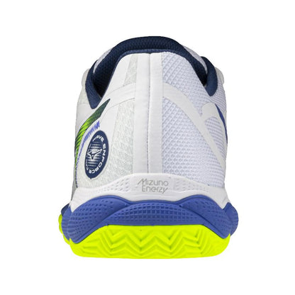 Zapatillas de Pádel Mizuno Wave Enforce Court Clay Blanco Azul