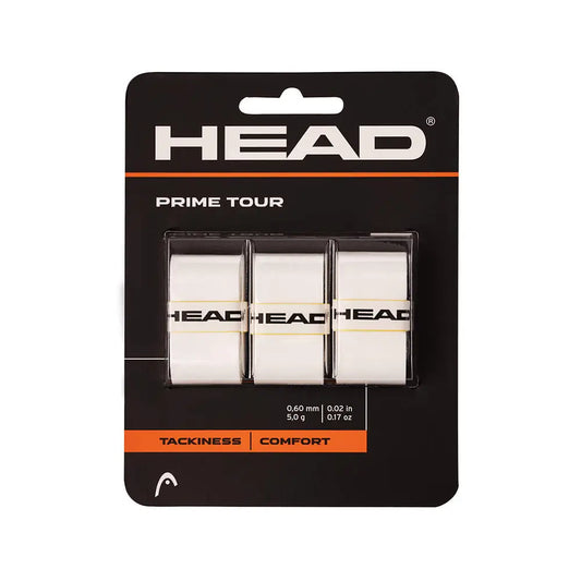Overgrips Head Prime Tour Blanco 3 Unidades