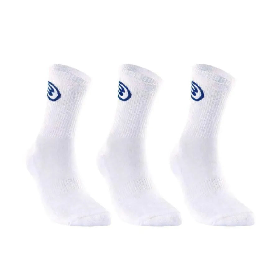 Calcetines Bullpadel BP262 Blanco 3 Pares