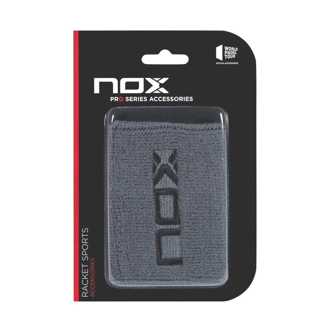 Muñequeras Nox Gris Negro (2-Pack)
