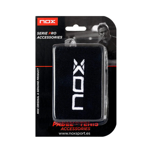 Muñequeras Nox Negro Blanco (2-Pack)